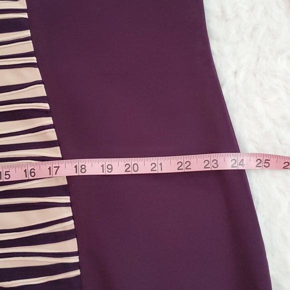 Connected Apparel Size 2X Deep purple plum dress office church travel - Picture 10 of 10